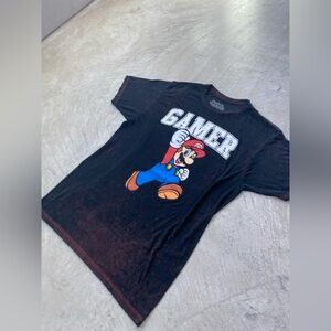 Super Mario Gamer Logo TShirt